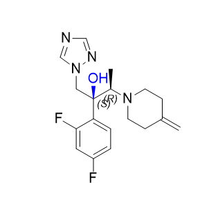 艾氟康唑杂质03,(2S,3R)-2-(2,4-difluorophenyl)-3-(4-methylenepiperidin-1-yl)-1-(1H-1,2,4-triazol-1-yl)butan-2-ol