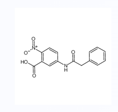2-硝基-5-(苯乙酰氨基)-苯甲酸,2-nitro-5-[(2-phenylacetyl)amino]benzoic acid