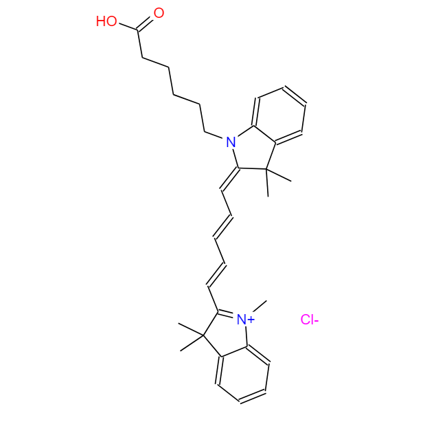 Cy5羧酸,Cyanine5 carboxylic acid