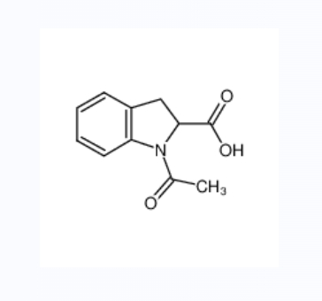 1-乙?；?2,3-二氫-1H-吲哚-2-羧酸,1H-?Indole-?2-?carboxylic acid, 1-?acetyl-?2,?3-?dihydro-