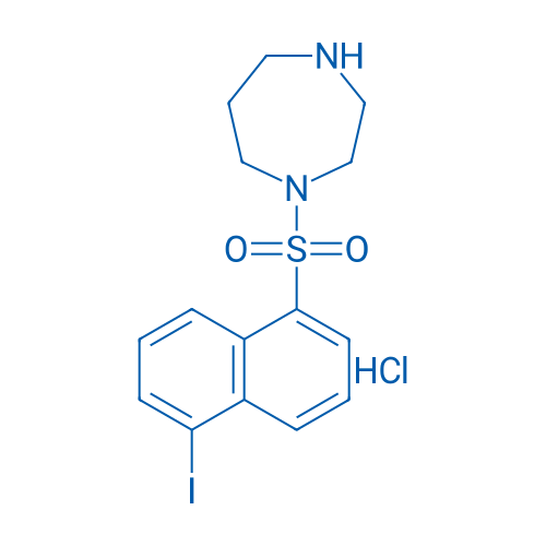 1-(5-碘萘-1-磺?；?-1H-六氫-1,4-二氮雜卓鹽酸鹽,1-((5-Iodonaphthalen-1-yl)sulfonyl)-1,4-diazepane hydrochloride