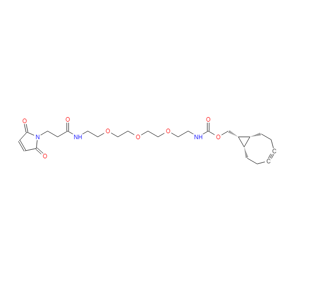 (1R,8S,9R)-二环[6.1.0]壬-三聚乙二醇-酰胺-马来酰亚胺,Endo-bcn-peg3-maleimide