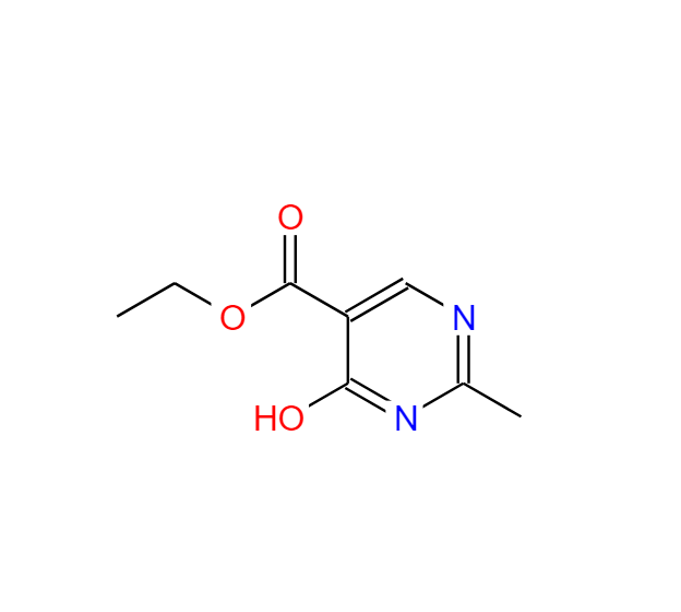2-甲基-6-羟基嘧啶甲酸乙酯,4-HYDROXY-2-METHYL-PYRIMIDINE-5-CARBOXYLIC ACID ETHYL ESTER