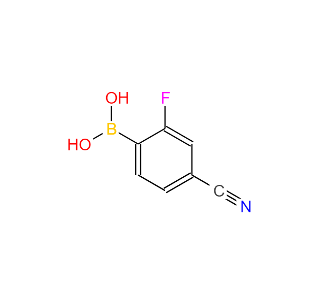 2-氟-4-氰基苯硼酸,4-CYANO-2-FLUOROPHENYLBORONIC ACID
