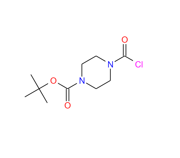 4-BOC-1-哌嗪甲酰氯,4-CHLOROCARBONYL-PIPERAZINE-1-CARBOXYLIC ACID TERT-BUTYL ESTER