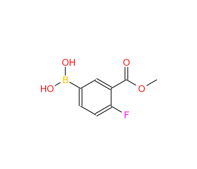 3-甲氧羰基-4-氟苯硼酸,4-Fluoro-3-(methoxycarbonyl)phenylboronic acid