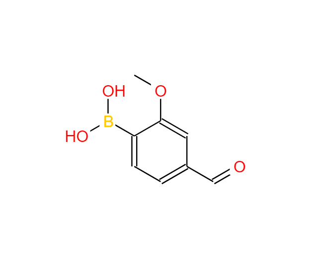 4-甲酰基-2-甲氧基苯基硼酸,4-FORMYL-2-METHOXYPHENYLBORONIC ACID