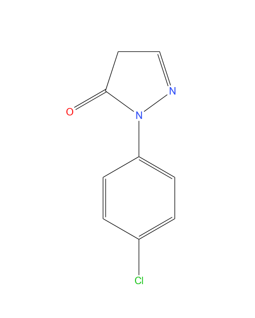 1-(4-氯苯基)-2H-吡唑啉-3-酮,1-(4-chlorophenyl)-3-hydroxy-1-h-pyrazole