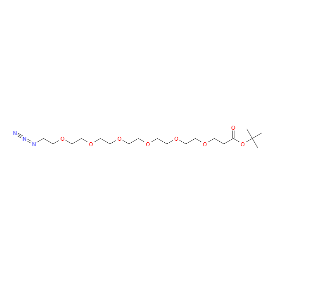 21-叠氮基-4,7,10,13,16,19-六氧杂二十一烷酸叔丁酯,N3-PEG6-tBu