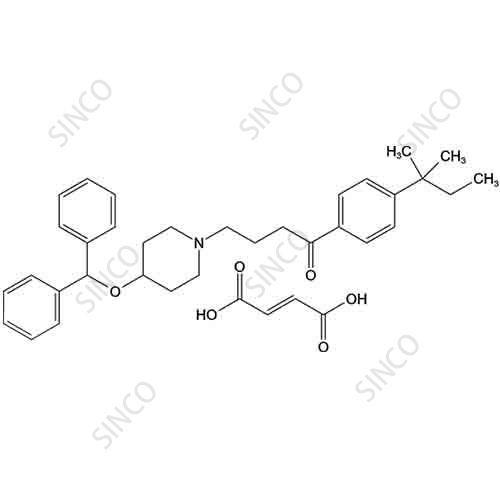 依巴斯汀EP杂质E富马酸,Ebastine EP Impurity E Fumarate