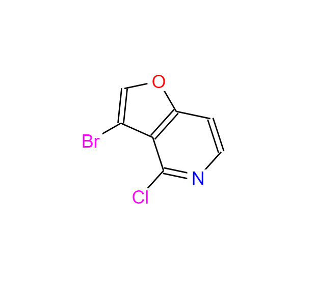 3-溴-4-氯呋喃并[3,2-C]吡啶,3-Bromo-4-chlorofuro[3,2-c]pyridine