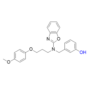 佩玛贝特杂质02,3-((benzo[d]oxazol-2-yl(3-(4-methoxyphenoxy)propyl)amino)methyl)phenol