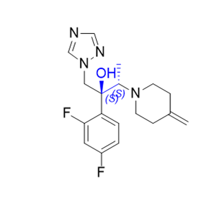 艾氟康唑杂质01,(2S,3S)-2-(2,4-difluorophenyl)-3-(4-methylenepiperidin-1-yl)-1-(1H-1,2,4-triazol-1-yl)butan-2-ol