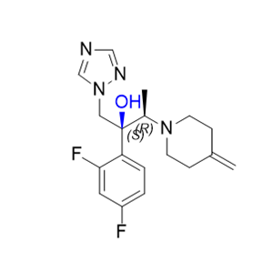 艾氟康唑杂质03,(2S,3R)-2-(2,4-difluorophenyl)-3-(4-methylenepiperidin-1-yl)-1-(1H-1,2,4-triazol-1-yl)butan-2-ol