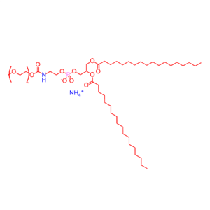 二硬脂酰基磷脂酰乙醇胺-聚乙二醇,1,2-distearoyl-sn-glycero-3-phosphoethanolaMine-N-[Methoxy(polyethylene glycol)-2000] (aMMoniuM salt
