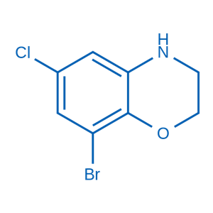 8-溴-6-氯-3,4-二氢-2H-苯并[b][1,4]恶嗪,8-Bromo-6-chloro-3,4-dihydro-2H-benzo[b][1,4]oxazine