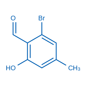 2-溴-6-羟基-4-甲基苯甲醛,2-Bromo-6-hydroxy-4-methylbenzaldehyde