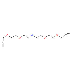 氨基-双(二聚乙二醇-炔基)