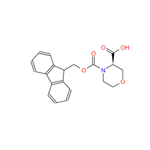 (3R)-3,4-吗啉二羧酸 4-(9H-芴-9-甲基)酯,4-FMOC-3(R)-MORPHOLINECARBOXYLIC ACID
