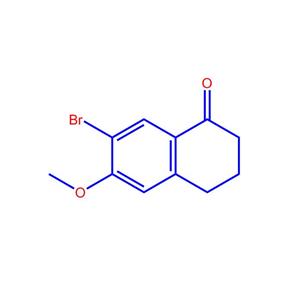 7-溴-6-甲氧基-3,4-二氢萘-1(2H)-酮1273666-60-6