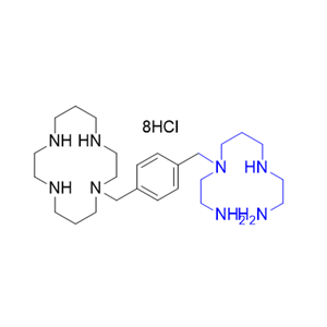 普乐沙福杂质55,N1-(4-((1,4,8,11-tetraazacyclotetradecan-1-yl)methyl)benzyl)-N1,N3-bis(2-aminoethyl)propane-1,3-diamine octa-hydrochloride