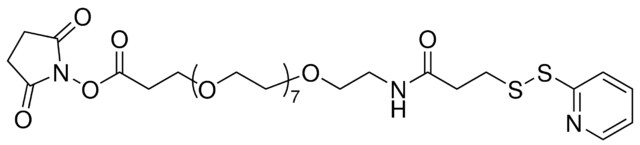 SPDP-dPEG<SUP>&reg;</SUP><SUB>8</SUB>-NHS ester