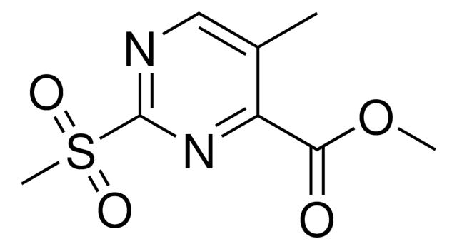 Methyl 5-methyl-2-(methylsulfonyl)pyrimidine-4-carboxylate
