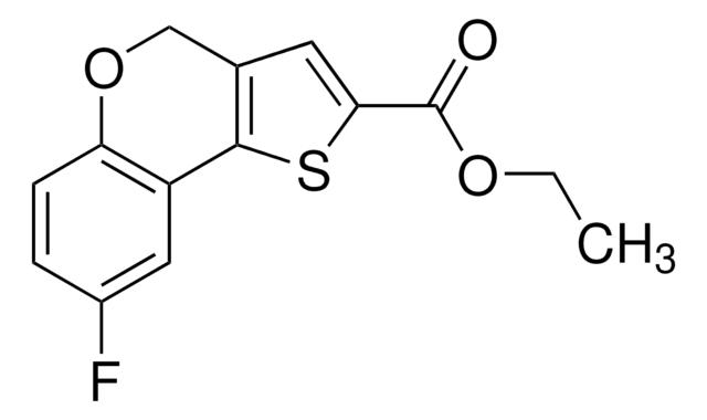 8-氟-4<I>H</I>-[1]-苯并吡喃并[4,3-<I>b</I>]噻吩-2-羧酸乙酯