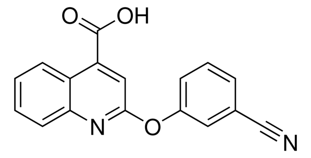 2-(3-Cyanophenoxy)-4-quinolinecarboxylic acid