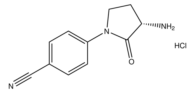 (S)-4-(3-Amino-2-oxopyrrolidin-1-yl)benzonitrile hydrochloride