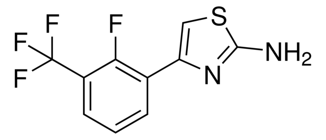 4-[2-Fluoro-3-(trifluoromethyl)phenyl]-1,3-thiazol-2-amine