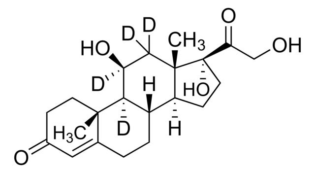 氢化可的松-D<SUB>4</SUB>标准液 CRM 溶液