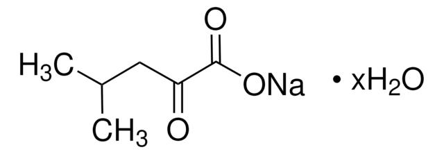 4-Methyl-2-oxopentanoic acid sodium salt hydrate
