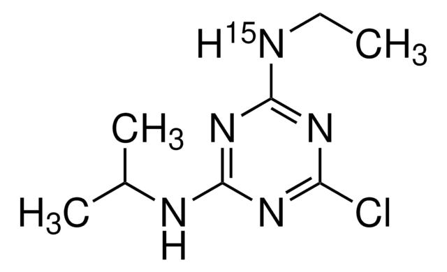 2-氯-4-乙胺基-<SUP>15</SUP>N-6-异丙胺基-三嗪