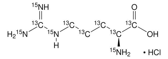 <SC>L</SC>-精氨酸-<SUP>13</SUP>C<SUB>6</SUB>,<SUP>15</SUP>N<SUB>4 </SUB> 盐酸盐