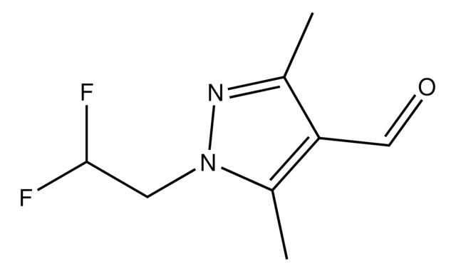 1-(2,2-Difluor&&oelig;lig;thyl)-3,5-dimethyl-1H-pyrazole-4-carbaldehyde