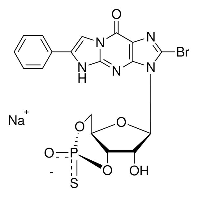 Rp-8-溴-β-苯基-1，N2-乙鸟苷3′,5′-环硫代磷酸酯 钠盐