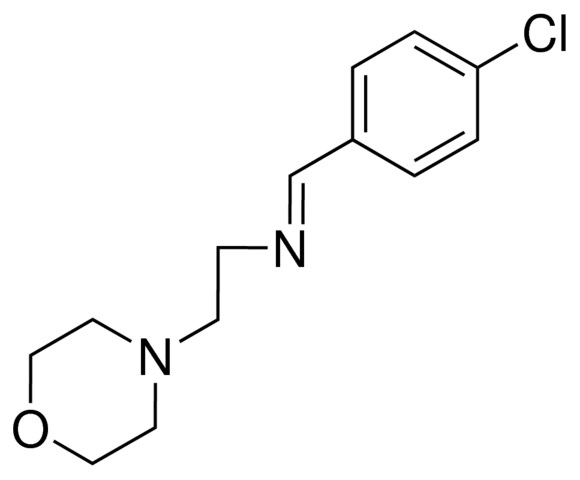 N-(4-CHLOROBENZYLIDENE)-2-MORPHOLIN&&oelig;lig;THYLAMINE