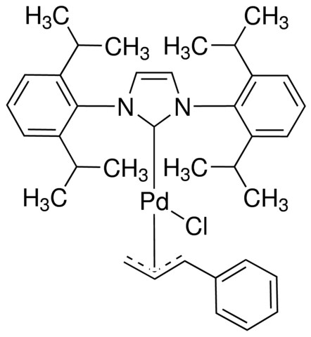 [1,3-双(2,6-二异丙基苯基)咪唑-2-亚基]氯[3-苯基烯丙基]钯(II)