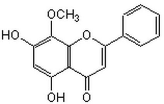 Wogonin, <i>S. baicalensis</i>  Calbiochem