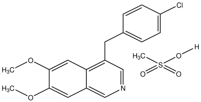 4-(4-Chlorobenzyl)-6,7-dimethoxyisoquinoline methanesulfonate