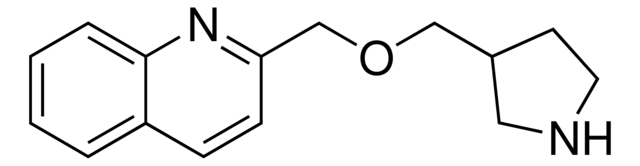 2-[(3-Pyrrolidinylmethoxy)methyl]quinoline