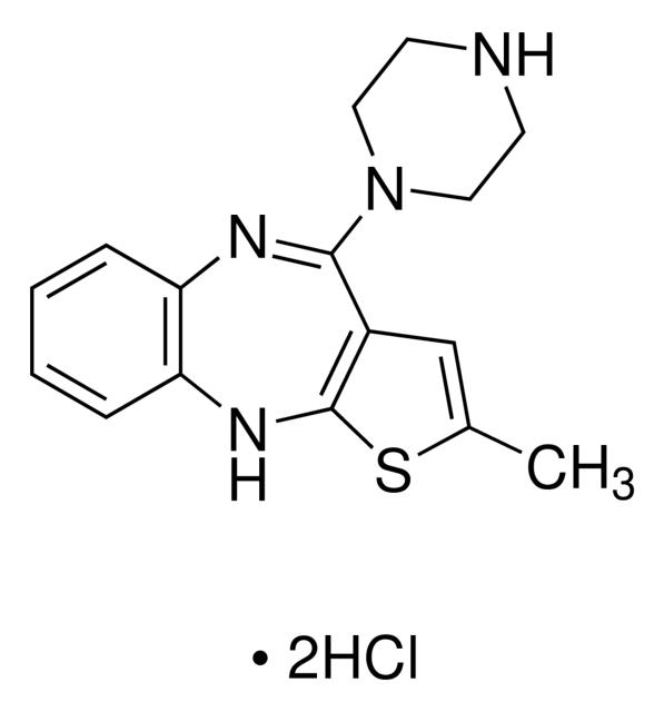 Desmethylolanzapine dihydrochloride solution