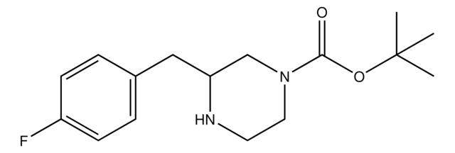 tert-Butyl 3-(4-fluorobenzyl)-1-piperazinecarboxylate