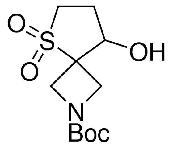 <I>tert</I>-Butyl 8-hydroxy-5-thia-2-azaspiro[3.4]octane-2-carboxylate 5,5-dioxide