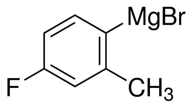 4-氟-2-甲基苯基镁溴化物 溶液