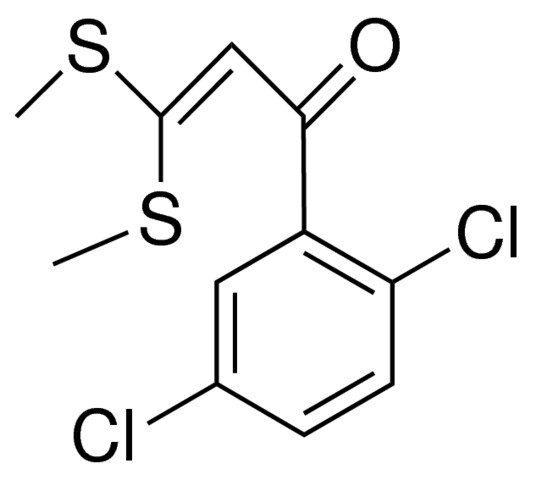 2',5'-DICHLORO-3,3-BIS(METHYLTHIO)ACRYLOPHENONE