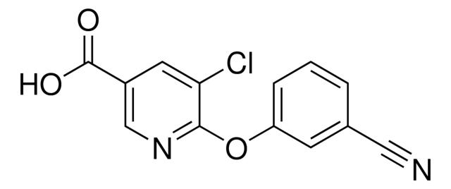 5-Chloro-6-(3-cyanophenoxy)nicotinic acid