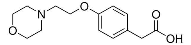 {4-[2-(4-Morpholinyl)ethoxy]phenyl}acetic acid