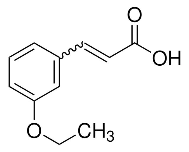 3-乙氧基肉桂酸，主要为反式